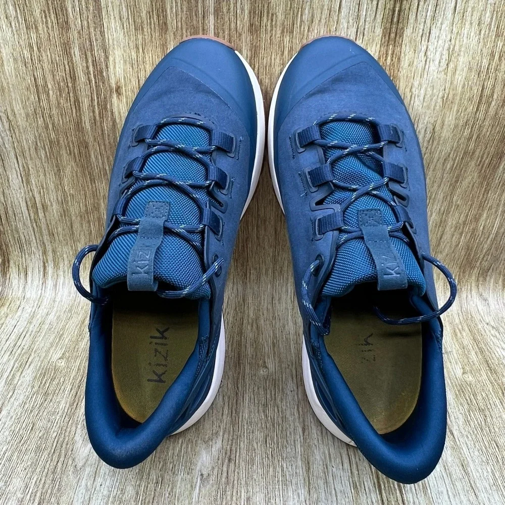 Kizik Wasatch Men's Size 10.5 Atlantic Blue Hands-Free Tidepool Shoes‎ Sneakers